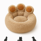 Plush Bear Paw Pet Bed