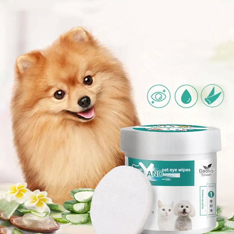 Pet Wet Eye and Ear Wipes