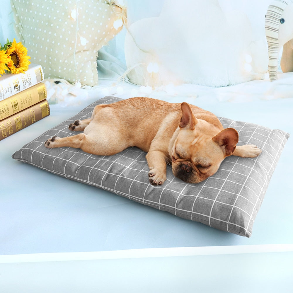 Soft Winter Pet Bed - Plaid - Pawfection