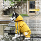 4-Leg Waterproof Dog Raincoat