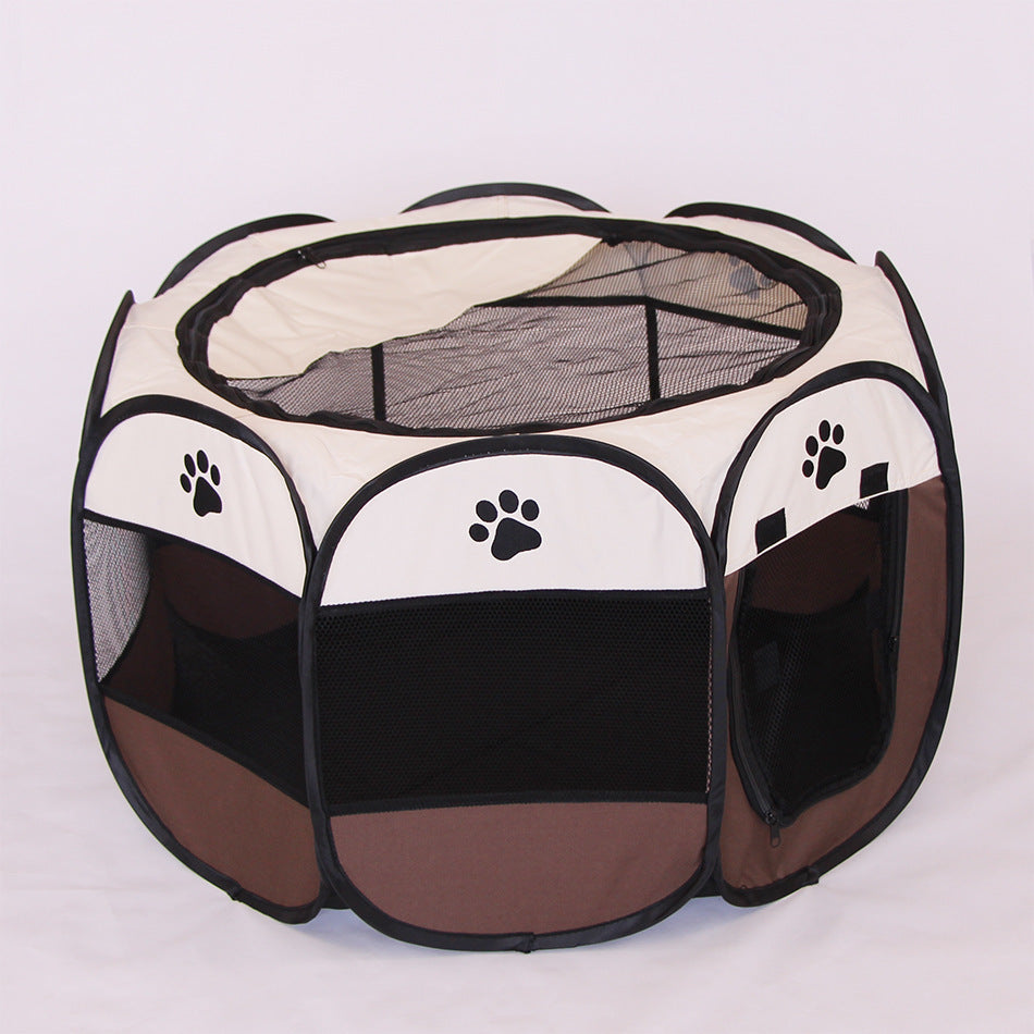 Foldable Octagon Pet Kennel