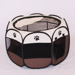 Foldable Octagon Pet Kennel