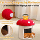 XL Red Mushroom Cat Bed House