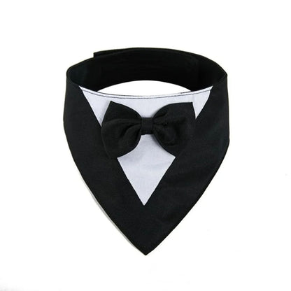 Triangle Bow Bib Pet Bandana Collar