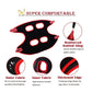 Red & Black Pet Grooming Hammock
