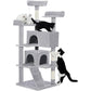56" Multi-Level Indoor Cat Tree