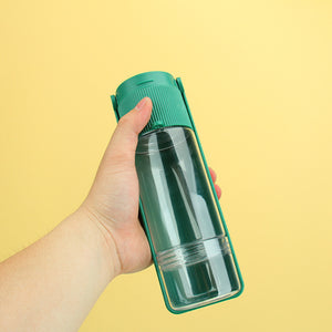 Portable 2-in-1 Pet Water Bottle