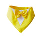 Triangle Bow Bib Pet Bandana Collar