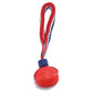 Interactive Dog Chew Ball with Rope