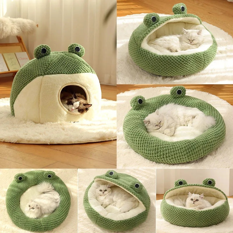 Froggy Nest Pet Bed