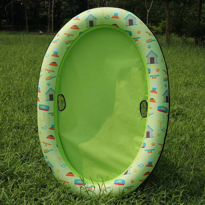 Inflatable Swimming Raft Pet Bed