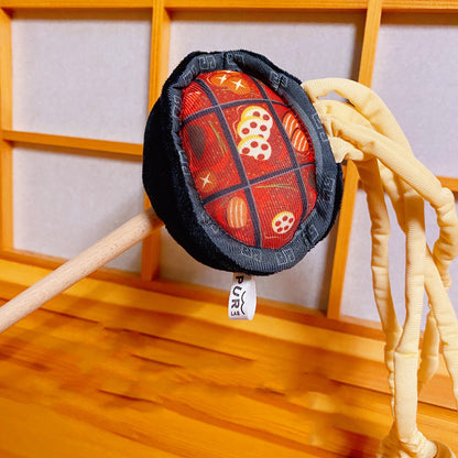 Hot Pot Ramen Cat Wand Toy