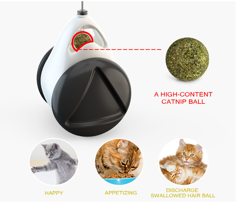 Balanced Swinging Ball Cat Toy - Pawfection