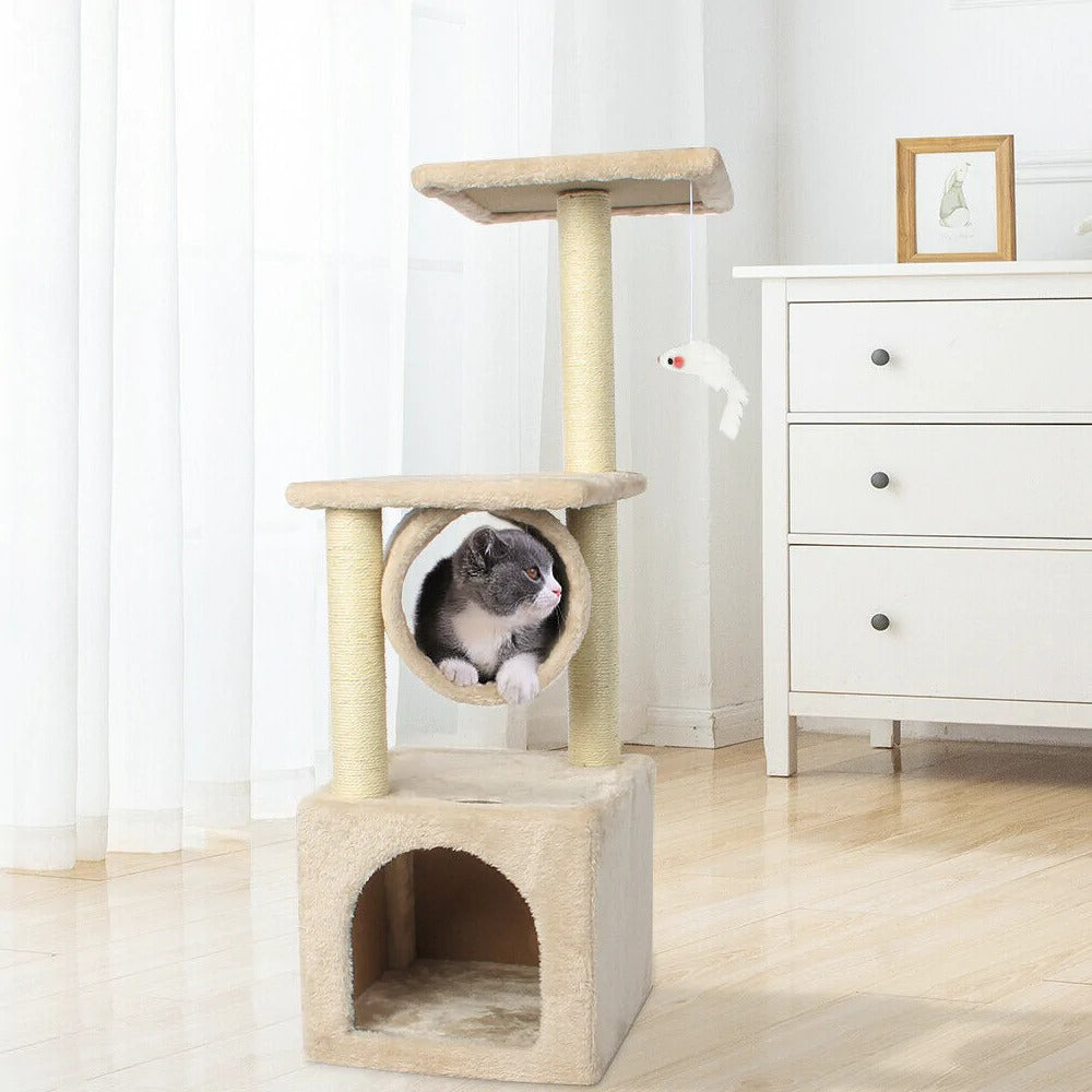 Cat Tree House Tower - Pawfection