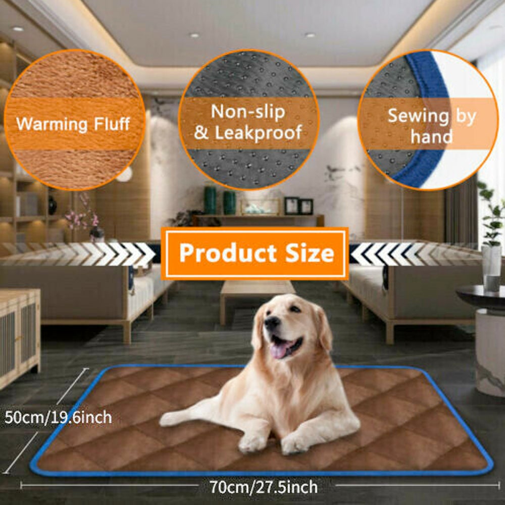 Self Heating Thermal Mattress Bed for Dogs and Cats - Pawfection