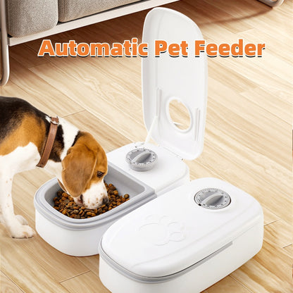 2-in-1 Automatic Small Pet Feeder