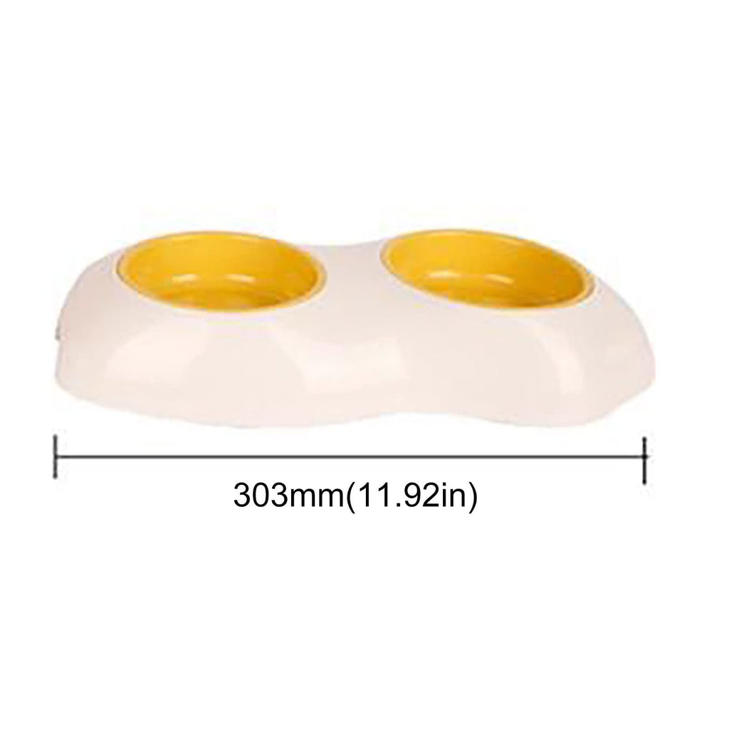 Egg-shaped Pet Bowl Drinking Water Single Bowl Double Bowl Dog Bowls - Pawfection