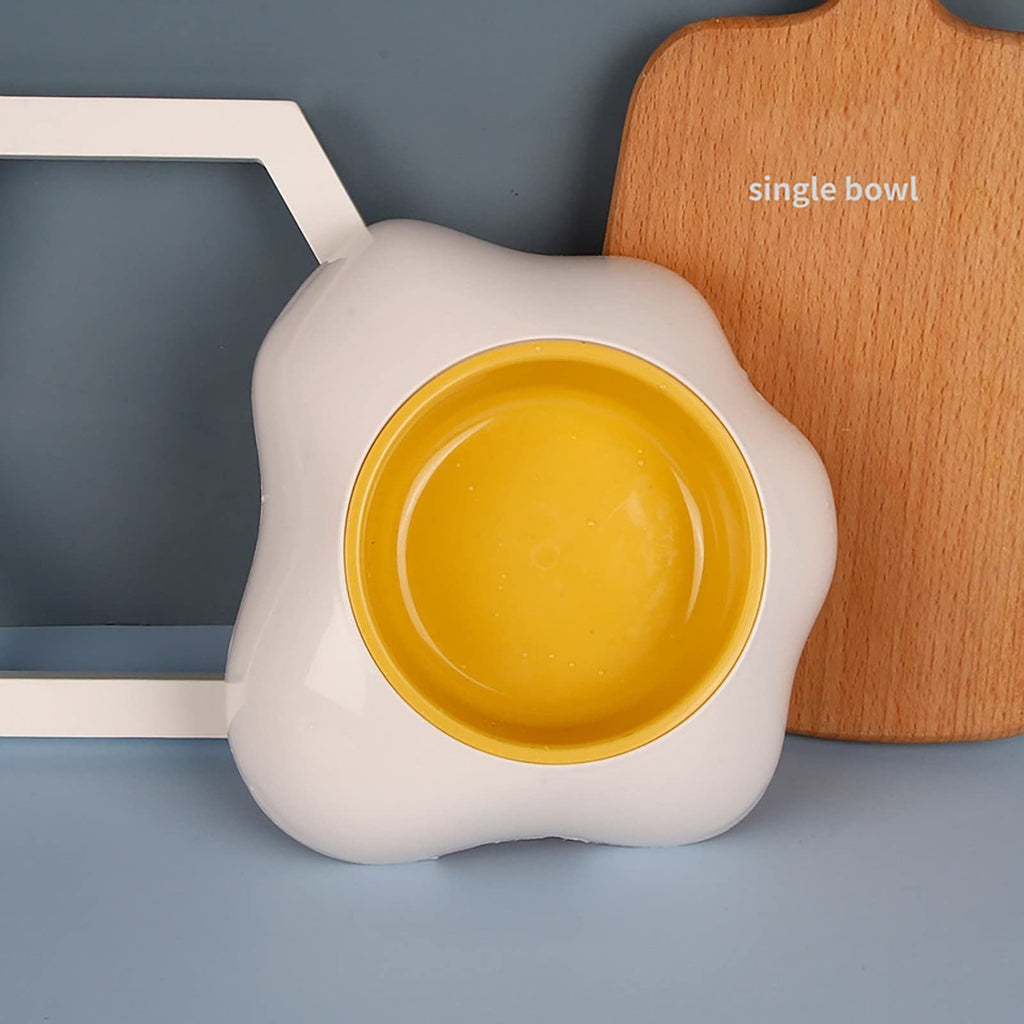 Egg-shaped Pet Bowl Drinking Water Single Bowl Double Bowl Dog Bowls - Pawfection