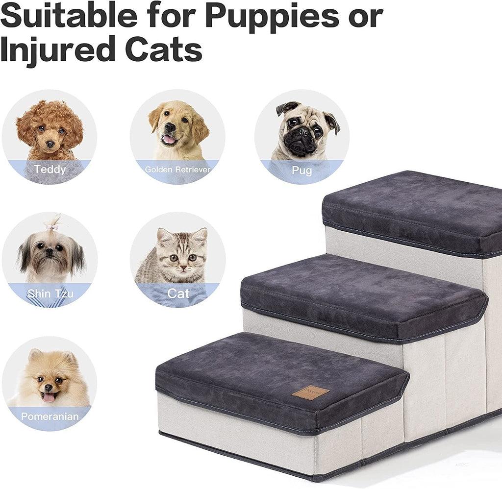 Mewoofun 3-Tier Pet Stairs - Pawfection