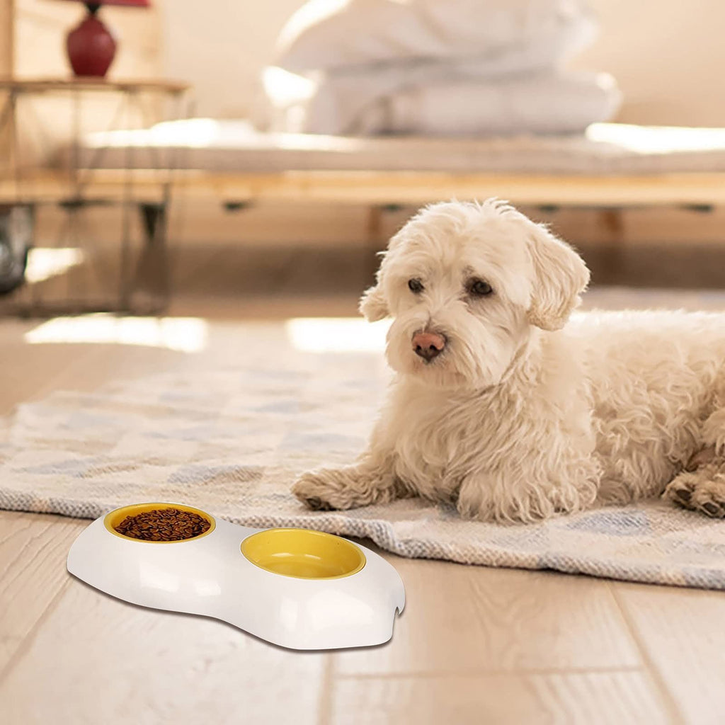 Egg-shaped Pet Bowl Drinking Water Single Bowl Double Bowl Dog Bowls - Pawfection