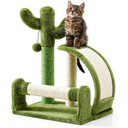 Cactus Cat Scratching Post & Activity Tree