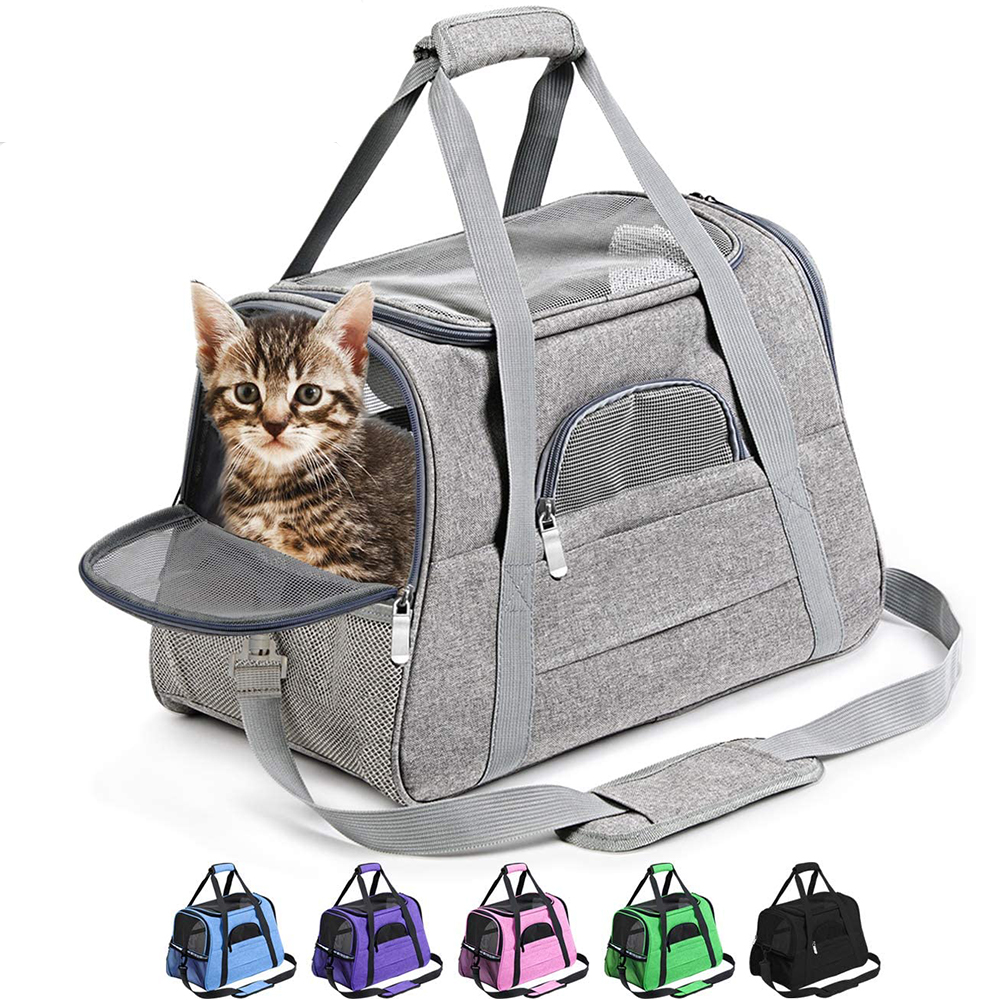 Pet Messenger Carrier Travel Bag - Pawfection