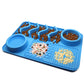Silicone Slow Feed Pet Licking Mat with Suction Cups