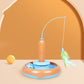 2-in-1 Electronic Cat Turntable Toy