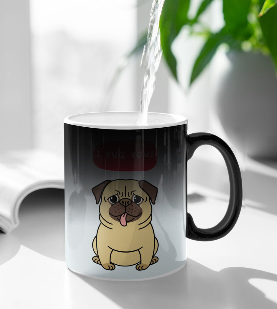 I PUG You Puppy Heat Sensitive Color Changing Mug - Pawfection