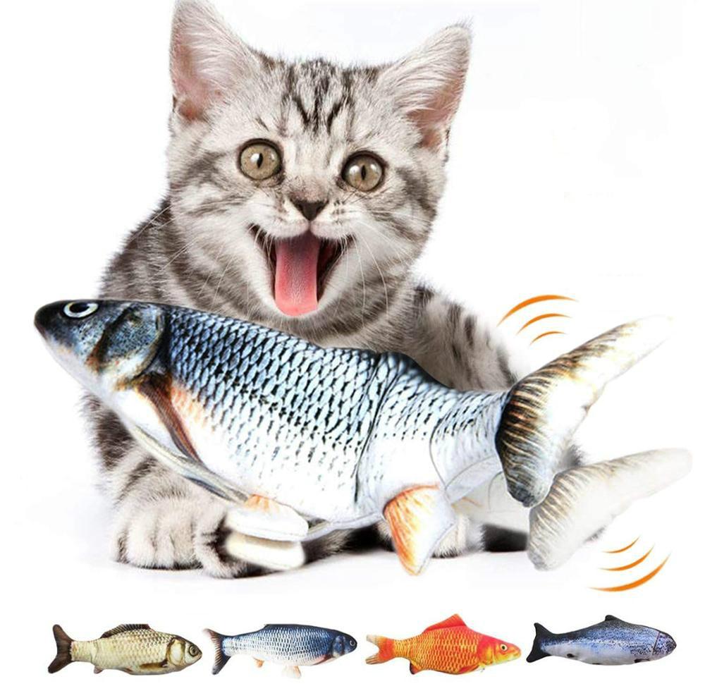 Electric Flipping Fish Toy for Cats - Pawfection