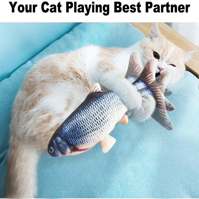 Electric Flipping Fish Toy for Cats - Pawfection