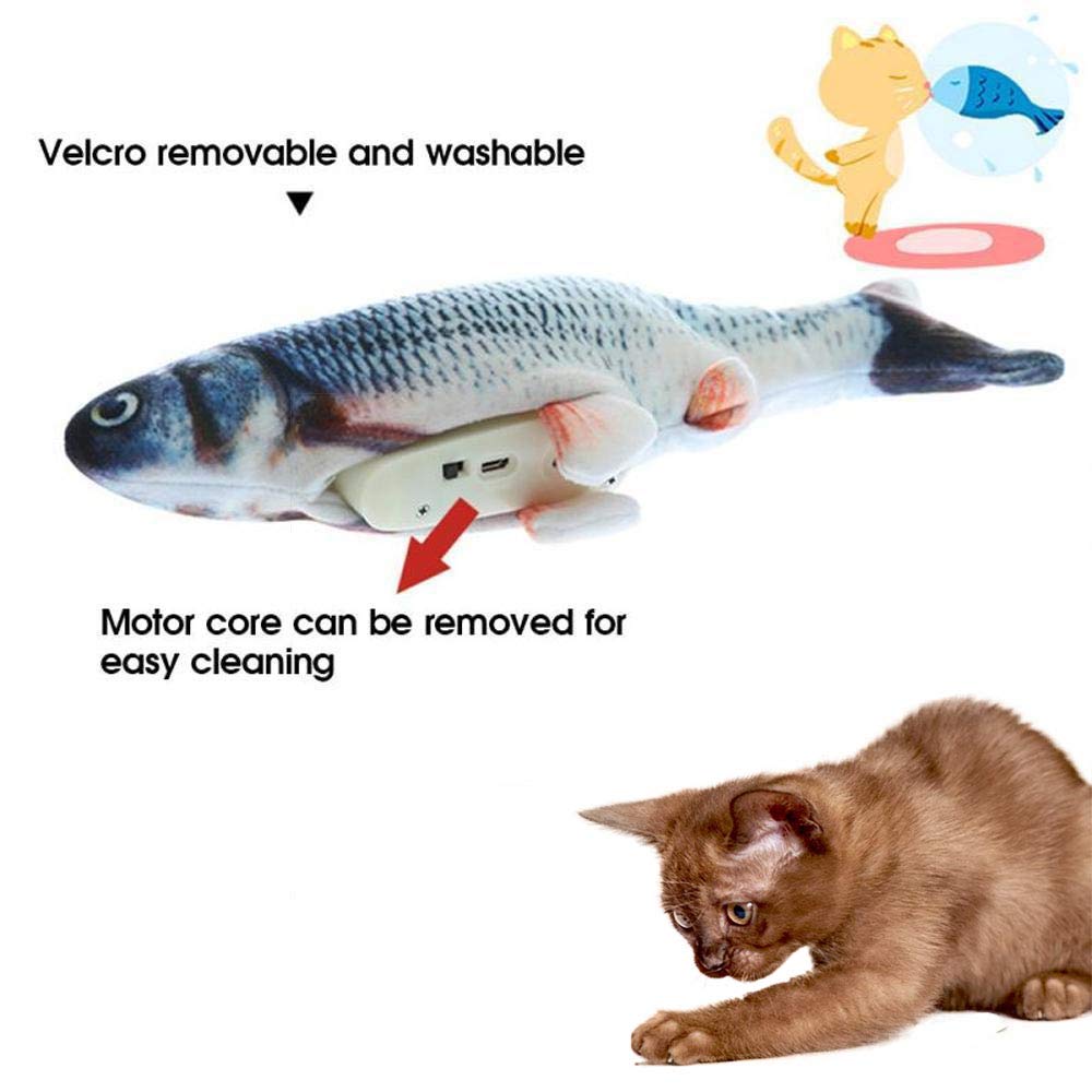 Electric Flipping Fish Toy for Cats - Pawfection