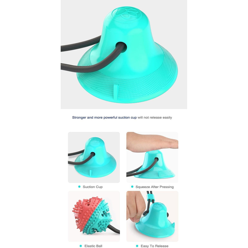 Silicone Suction Cup Dog Toy - Pawfection