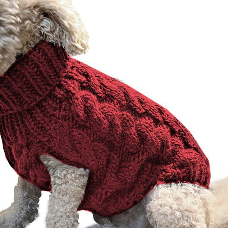 Soft Winter Cable Knit Sweater - Pawfection