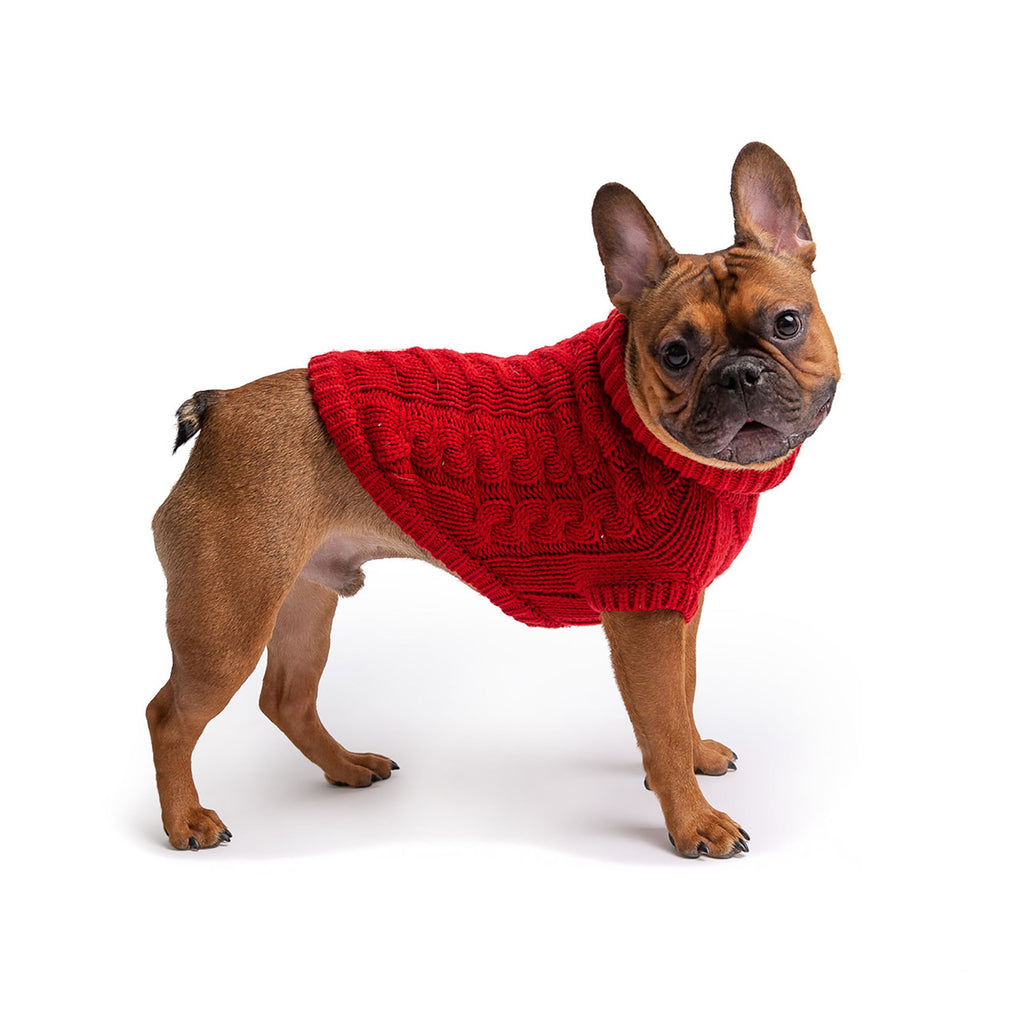 Red Chalet Dog Sweater - Pawfection