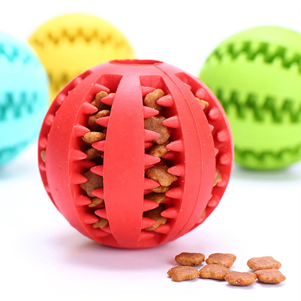 Rubber Balls Chewing Pet Toys - Pawfection