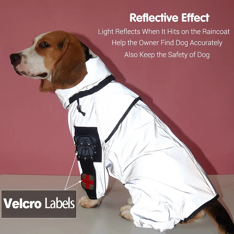 Reflective Dog Raincoat - Pawfection