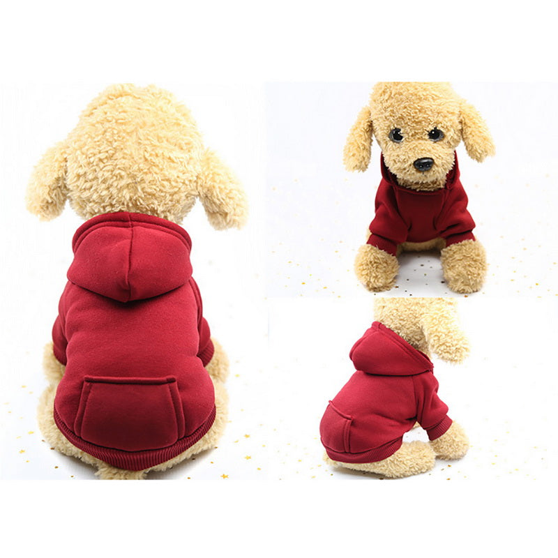 Soft Fleece Pet Dog Hoodie - Pawfection